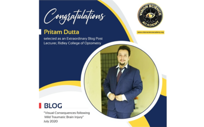 Pritam Dutta’s blog post was selected as an Extraordinary Blog Post in July 2020
