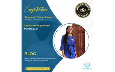 Congratulations Stephanie Obeng-Inkoom for winning the Innovative Blog Award for March 2021