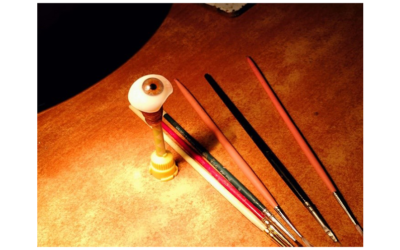 Ocular Prosthesis- Eye with an Art
