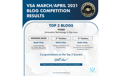 Announcement: VSA March/April 2021 Blog Competition Results