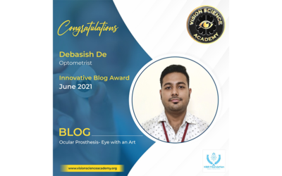Congratulations Debasish De for winning the Innovative Blog Award for June 2021