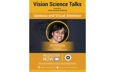 Vision Science Talks – Featuring Ms. Christine Nearchou