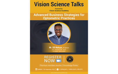 Vision Science Talks featuring OB Malope