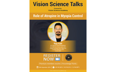 Vision Science Talks featuring Mr. Raju Kaiti