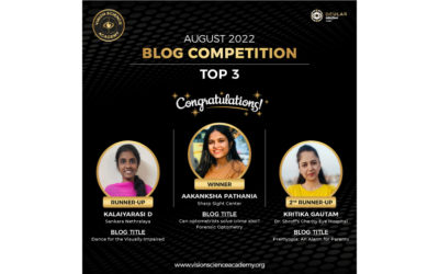 Top 3 Winners | August 2022 Blog Competition