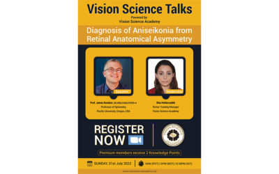 Vision Science Talks – Featuring Prof. James Kundart
