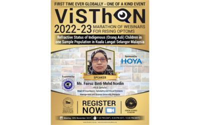 ViSThON 2022-23 | WEBINAR 12 | Ms. Fairuz Binti Mohd Nordin