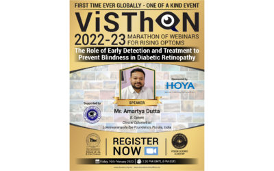 ViSThON 2022-23 | Webinar 35 | Mr. Amartya Dutta
