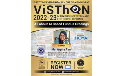 ViSThON 2022-23 | Webinar 44 | Ms. Arpita Paul