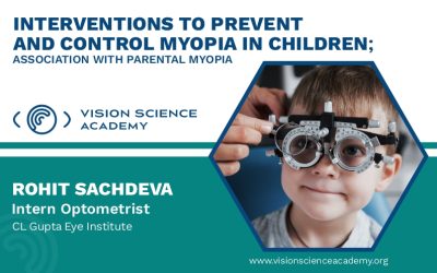 Interventions to Prevent and Control Myopia in Children; Association with Parental Myopia