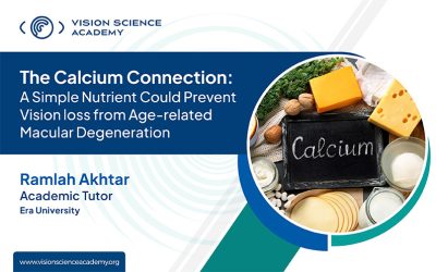 The Calcium Connection: A Simple Nutrient Could Prevent Vision loss from Age-related Macular Degeneration