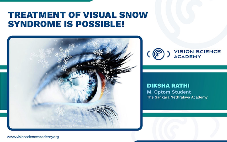 Treatment of Visual Snow Syndrome is POSSIBLE!