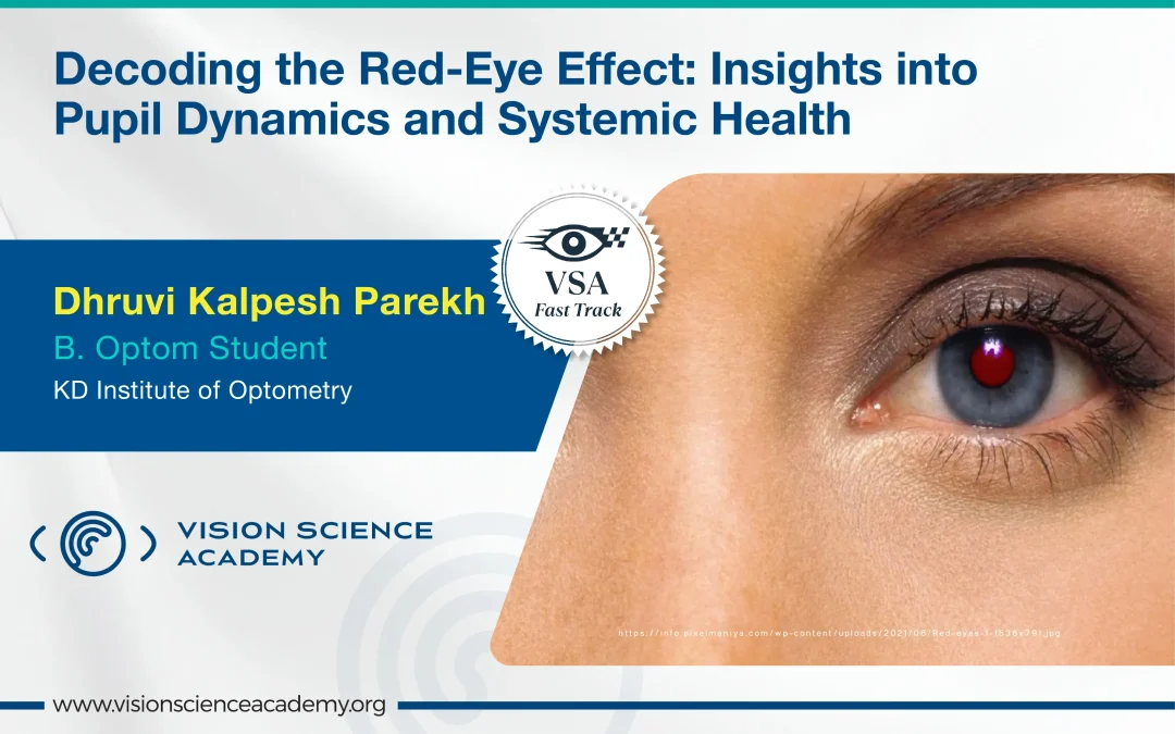 Decoding the Red-Eye Effect: Insights into Pupil Dynamics and Systemic Health