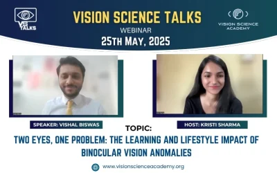 Vision Science Academy conducted the Vision Science Talks on Two Eyes, One Problem: The Learning and Lifestyle Impacts of Binocular Vision Anomalies!