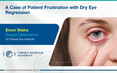 A Case of Patient Frustration with Dry Eye Regression
