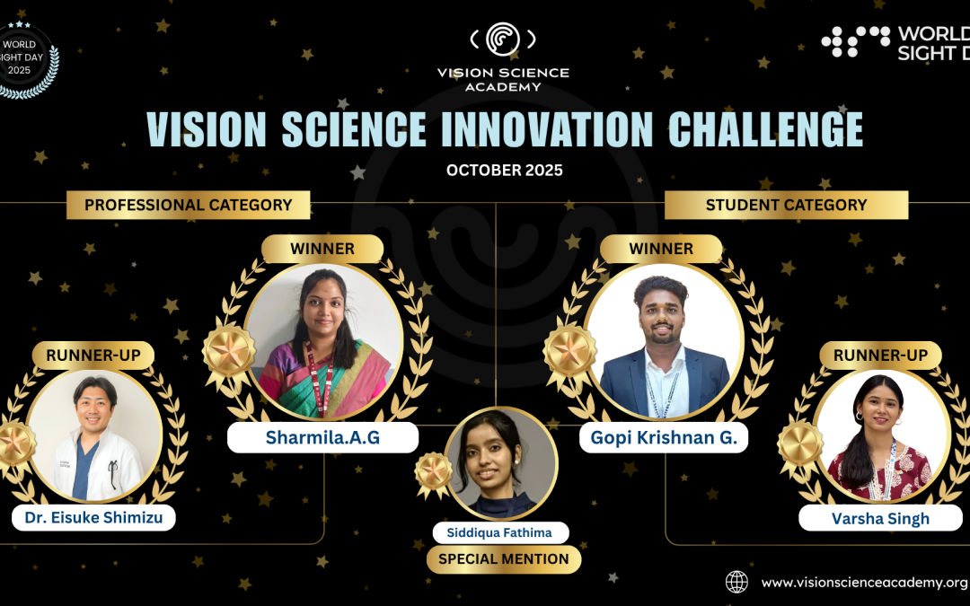 Official Results Announcement: The Vision Science Innovation Challenge 2025