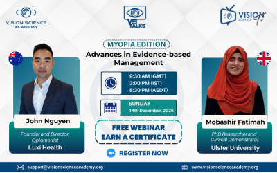Vision Science Talks featuring John Nguyen and Mobashir Fatimah