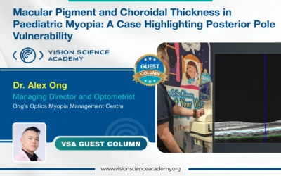 Macular Pigment and Choroidal Thickness in Paediatric Myopia: A Case Highlighting Posterior Pole Vulnerability