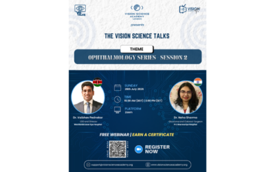 The Vision Science Talks | A Lecture by Dr. Vaibhav Pednekar and Dr. Neha Sharma