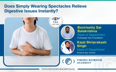 Does Simply Wearing Spectacles Relieve Digestive Issues Instantly?