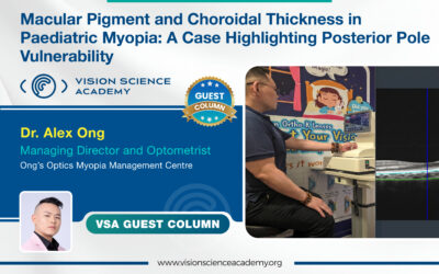 Macular Pigment and Choroidal Thickness in Paediatric Myopia: A Case Highlighting Posterior Pole Vulnerability